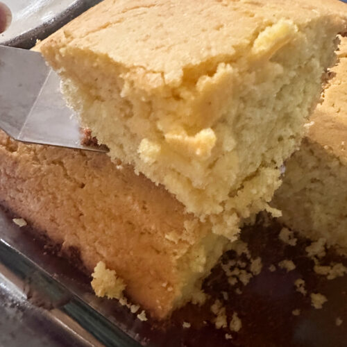 sweet with honey cornbread