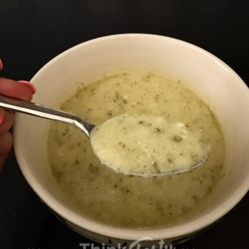 silky vegetarian zucchini soup