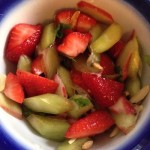 Strawberry Rhubarb Salad