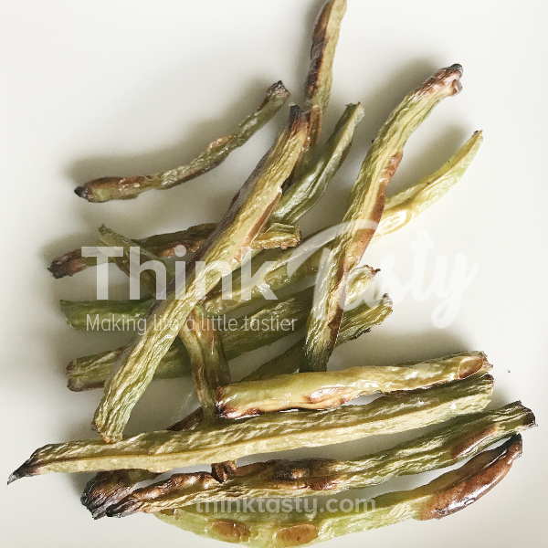 Oven Baked Green Bean Fries Think Tasty