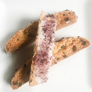 double blueberry biscotti
