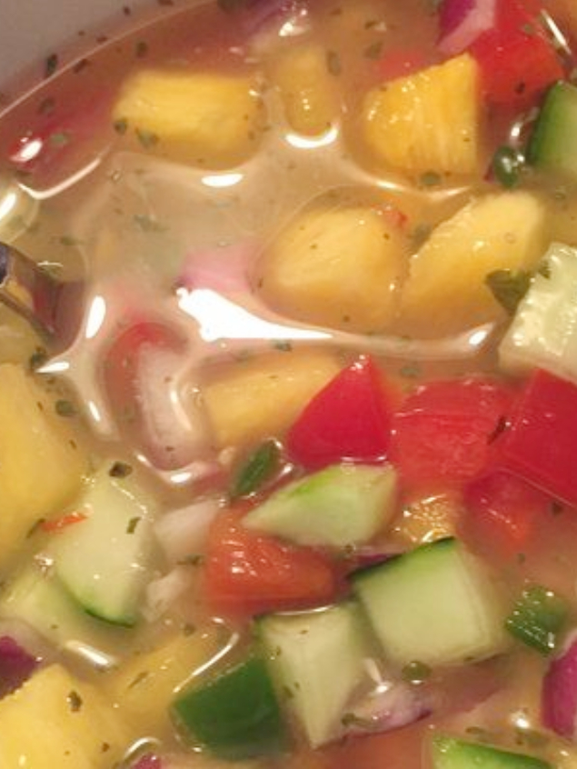 Pineapple Gazpacho-image