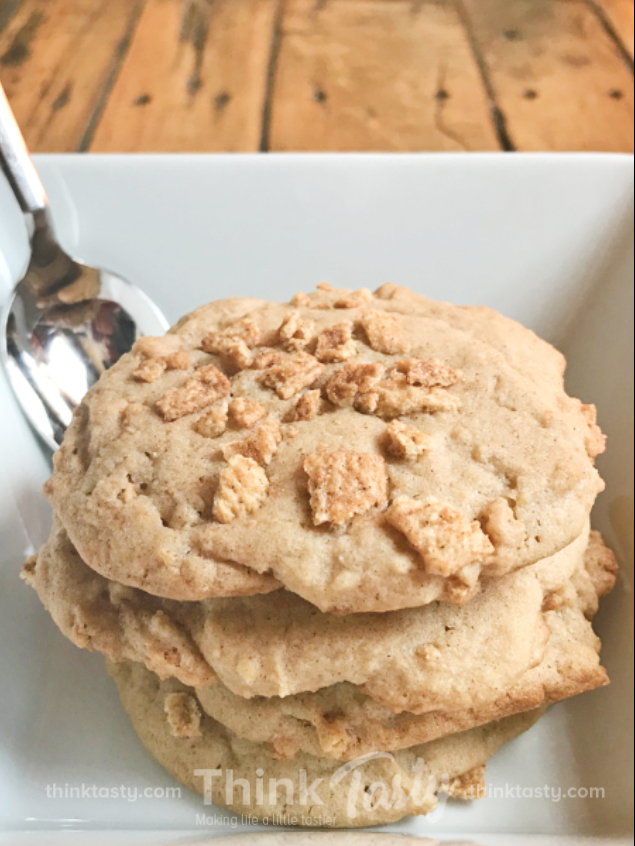 Cinnamon Cereal Cookies Think Tasty