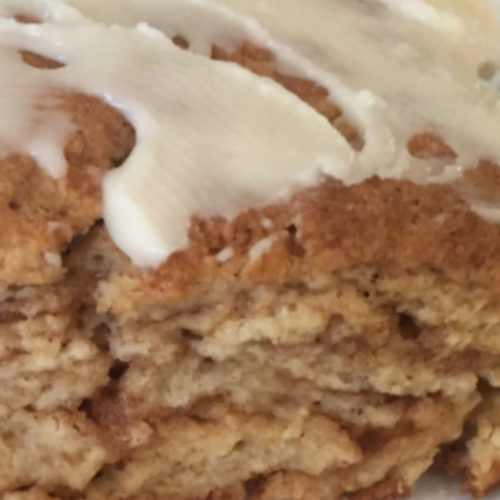 cinnamon roll scones