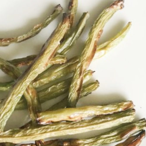 oven baked green bean fries