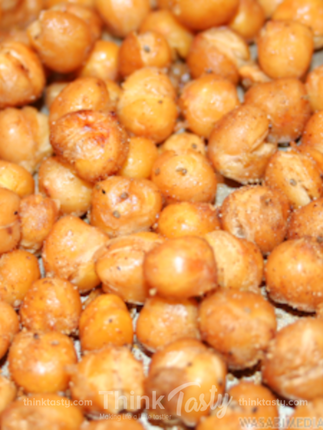 Roasted Garbanzo Beans Think Tasty