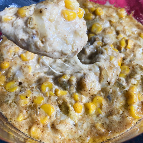 hot cheesy corn dip