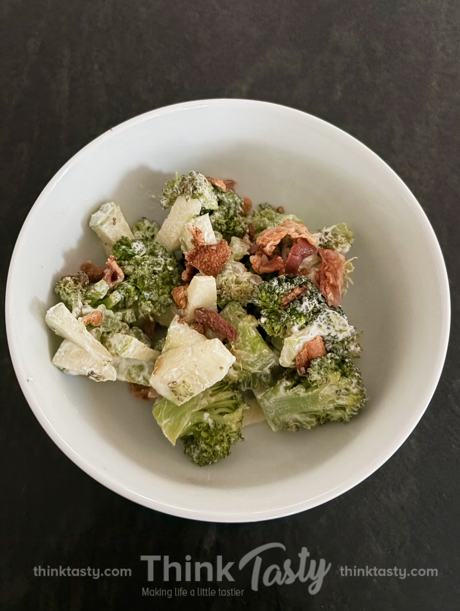 broccoli apple bacon salad