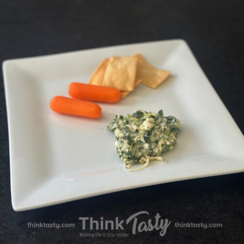 warm spinach dip with a secret